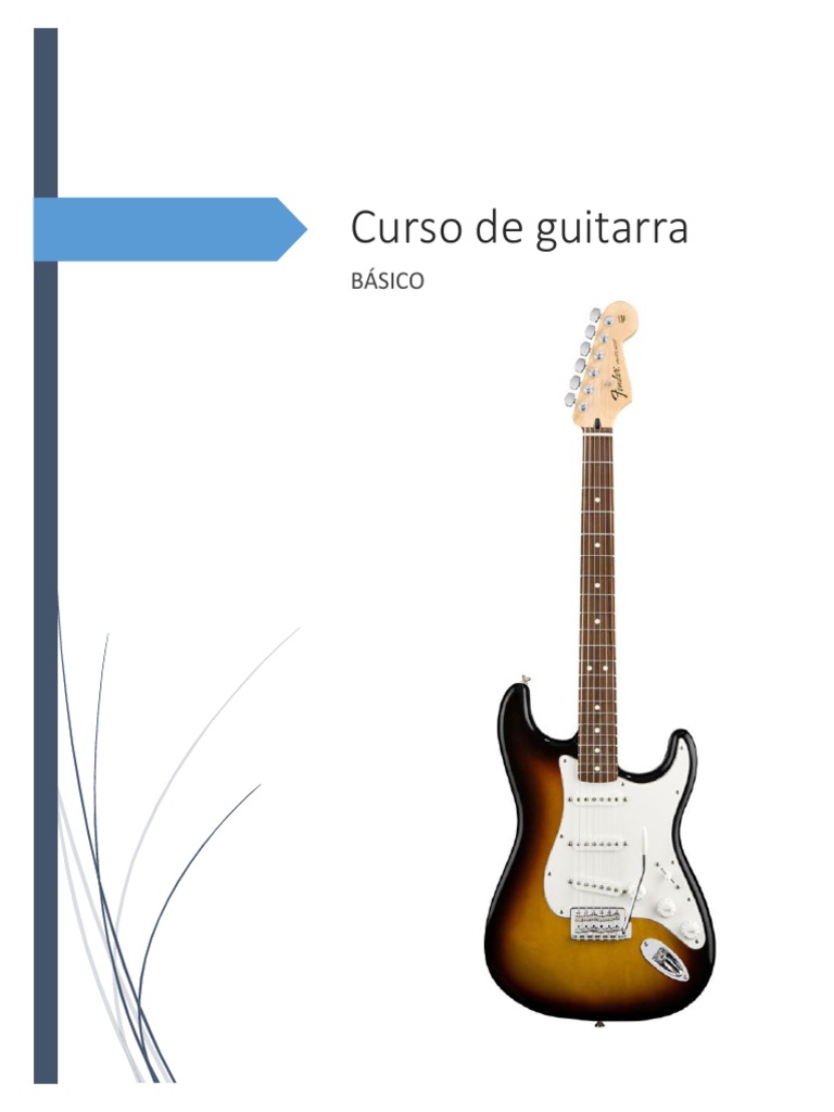 Curso Básico de Guitarra para Principiantes | PDF | Guitarras | Acorde ...