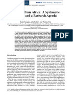 International Journal of Management Reviews Article on Sourcing from Africa