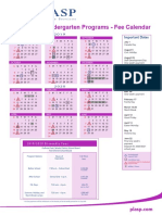 PEEL - Fee Calendar SAK 2019 2020