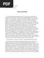 conservatorismul