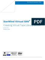 Quick Start Guide Creating VTL Device With StarWind Virtual SAN