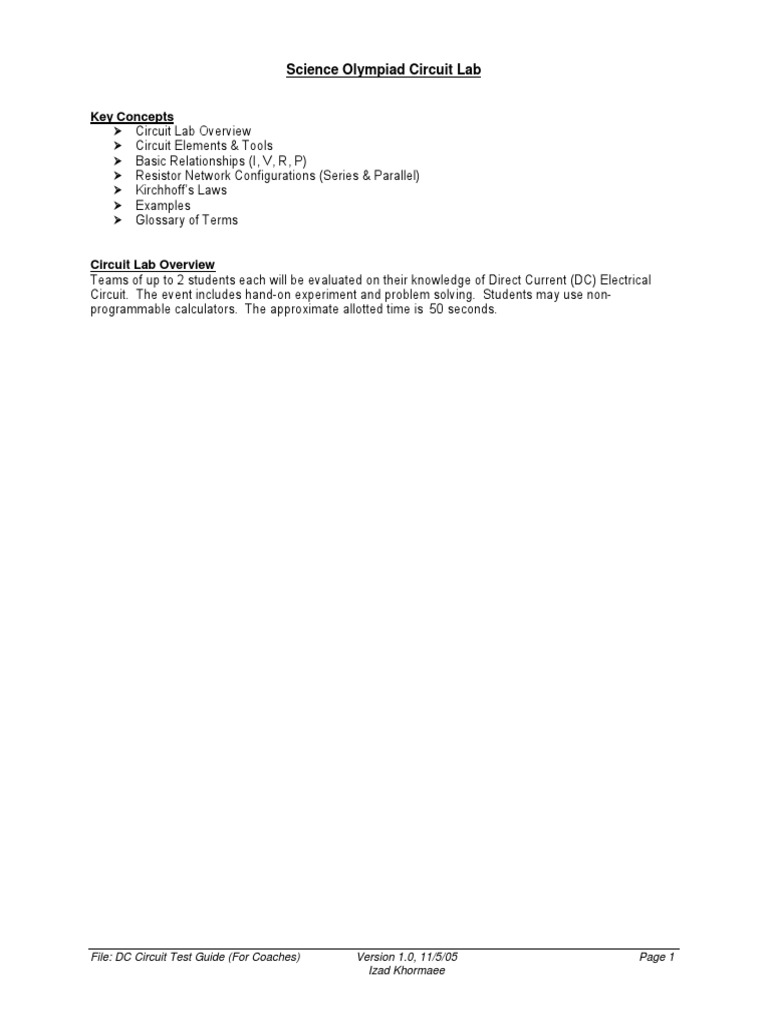 Hello WOrld | PDF | Electric Charge | Electric Current