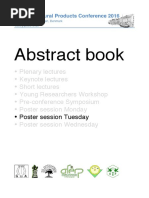 Abstract Book Postersession Tuesday web-JNPC PDF | PDF | Organisms ...