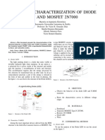 Caracterizacion Led y Mosfet 2N700