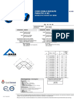 Codo 90grad para PVC Pn10!16!25