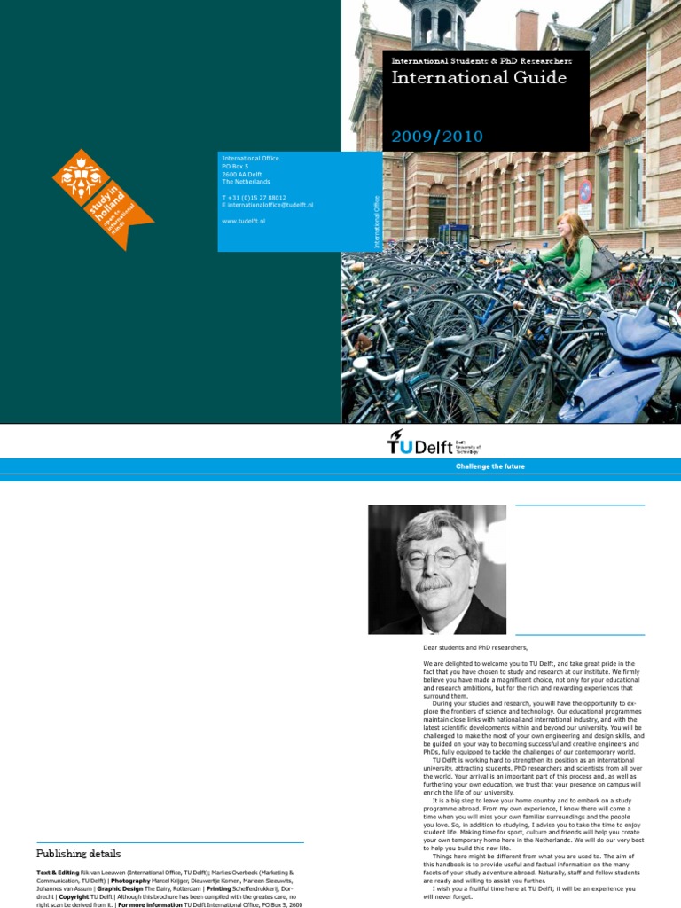 TU DELFT International PDF Academic Degree Bachelor's Degree