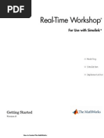 Real-Time Workshop: For Use With Simulink