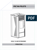 Peć Na Pelete SOLE Economc 10000 E - Upute