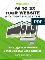 How To 3x Your Website Traffic From Authority Builders PDF