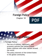Foreign Policy of USA