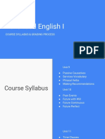 UAD's Course Syllabus and Grading Process
