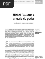 Foucault e a Teoria Do Poder - Guilhon de Albuquerque