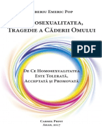 Homosexualitatea, Tragedie A Caderii Omului PDF