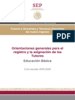 TUTORÍA ORIENTACIONES GENERALES_EB 2019-2020