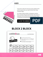 30 Snowman Block 2 Block Note Reading PDF