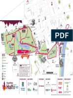 Royal Parks Half Marathon Spectator Map