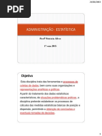 2013 ADM Estatistica I - Aula 1 - Slides PDF