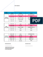 Jadual Ujian Pengesanan Tov Tahun 6