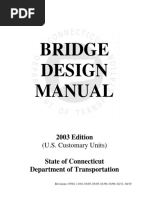 CTDOT Bridge Design Manual 04 19