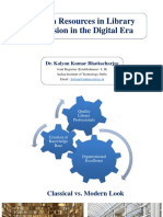 Human Resources in Library Profession in The Digital Era
