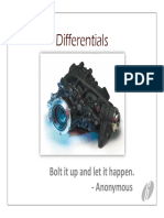 All You Need To Know About Differentials PDF