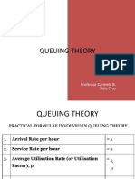 Queuing Theory Lecture