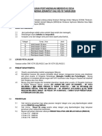 Peraturan Pertandingan Merentas Desa