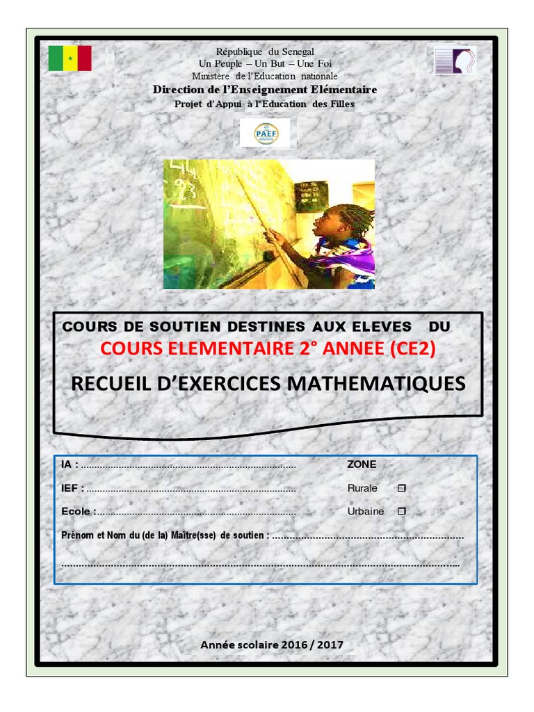 Problèmes Ce2 Avec Correction Pdf Recueil D'exercices Mathematiques Ce2 | PDF | Longueur | Triangle