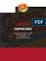 Cardapio Johnny Shopping Barra PDF