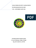 Analisis Mutu Laborat (Juli-September 2019)