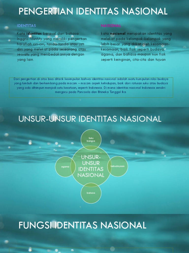 Pengertian Identitas Nasional | PDF | Ilmu Sosial