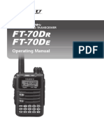 FT-70DR de Om Eng Eh051m202 1809r-Cy