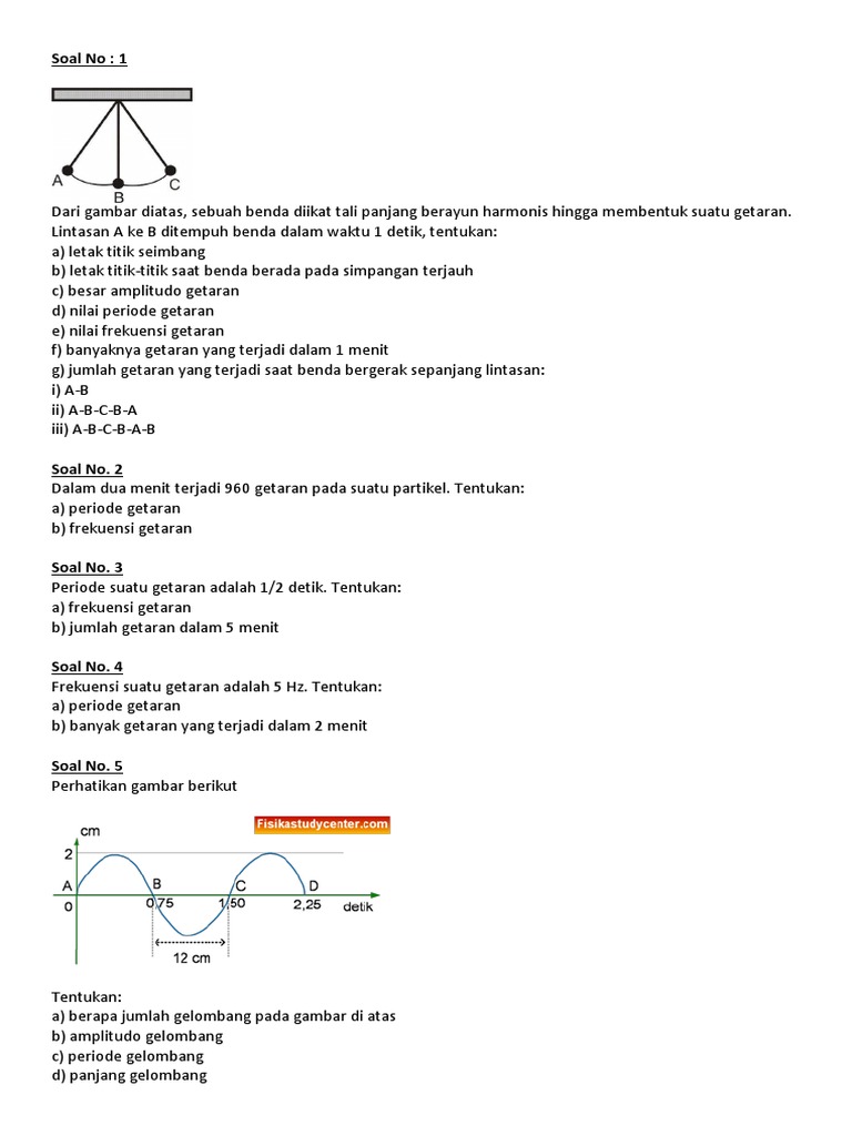 Getaran Gelombang Pdf