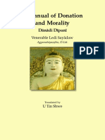 A Manual of Donation and Morality by Ledi