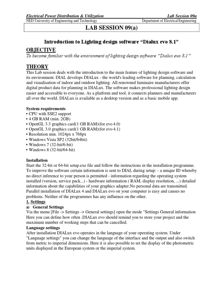 Lab 9 and 10 | PDF | Lighting | Computer Aided Design