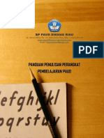 Panduan Penulisan Perangkat Pembelajaran PDF