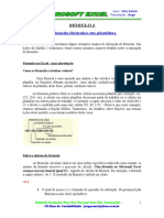 Utilizando fórmulas em planilhas: operadores e funções