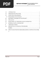 Method Statement - Workers Canteen at Adansi