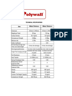 Technical Specifications