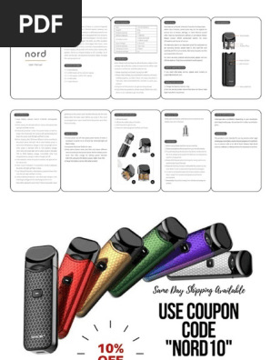 Smok Nord Kit User Manual PDF