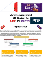 Marketing - STP Analysis of Cadbury vs. KitKat