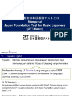 JFT-Basic Ujian Bahasa Jepang Dasar