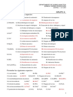 Examen Quimica 1, Biología. Resuelto 7-11-20019.