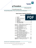 SAEP-400 Guidelines For Facility Flaring Minimization Plan