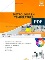 METROLOGIA EN TEMPERATURA Parta Nro. 2