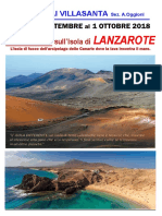 Inf - Prog. Trekking Lanzarote 2018