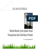 03 Teknik Monte Carlo dlm transportasi dan distribusi produk