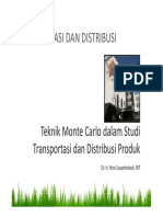 03 Teknik Monte Carlo DLM Transportasi Dan Distribusi Produk