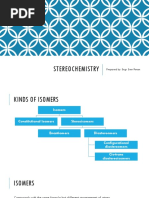 Stereochemistry (with seatwork)