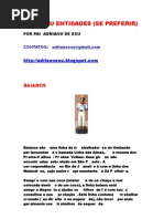GUIAS OU ENTIDADES